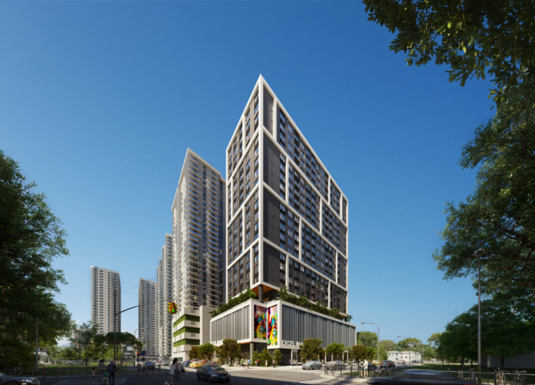 24-story residential tower located at 1550 NE Miami Place in Miami’s Arts & Entertainment District. The project will bring 427 rental apartments to the area, providing a range of housing options.