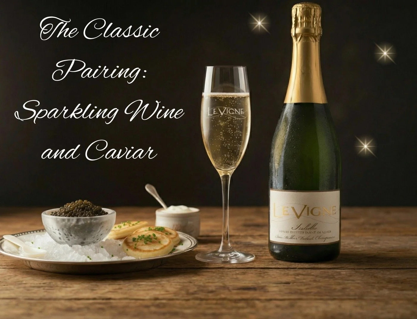Luxury and Accessibility

There are few pairings as luxurious as sparkling wine and caviar. Both ingredients are celebrated for their refined production and exclusivity, making champagne and caviar renowned symbols of decadence. While this combo is t