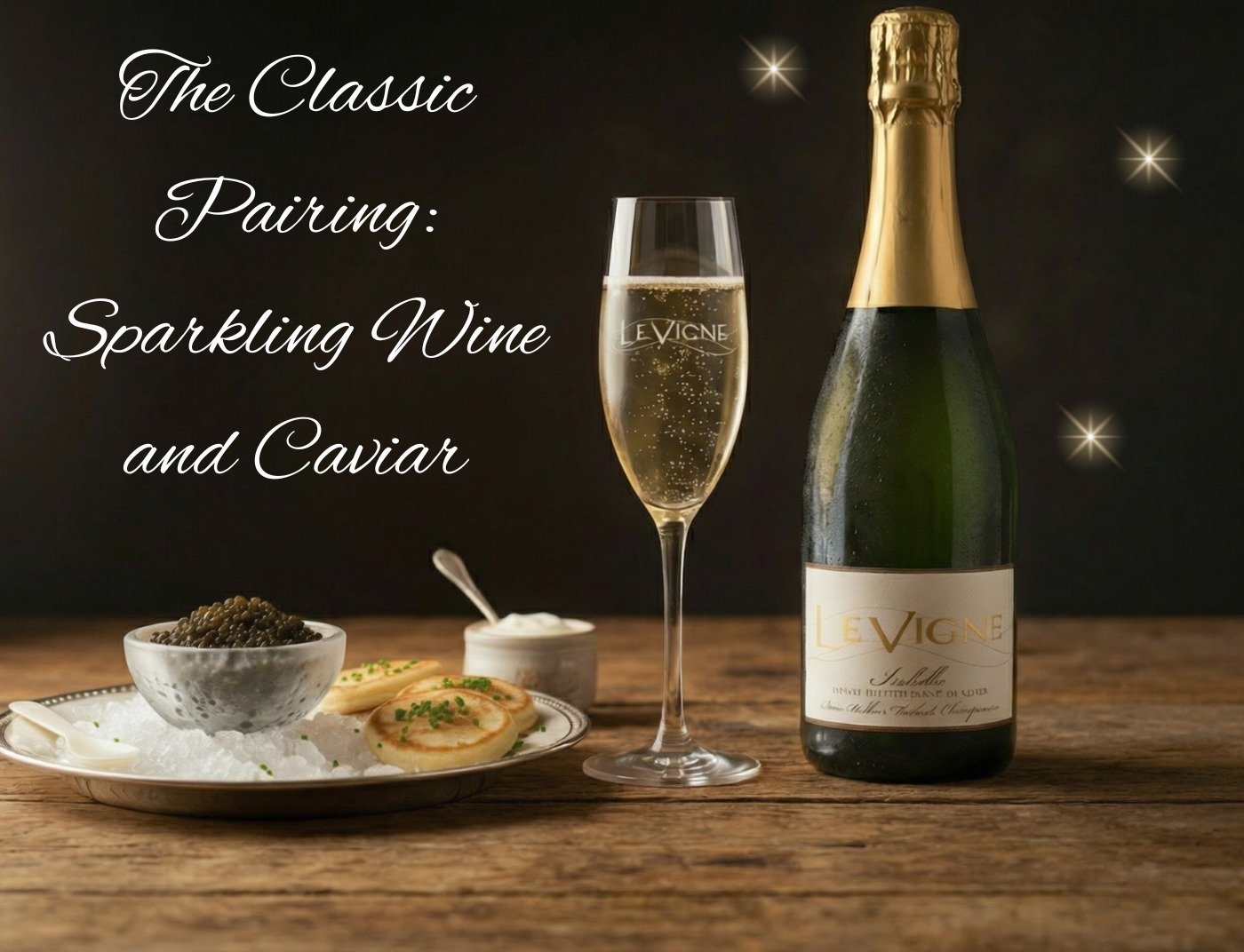 Luxury and Accessibility

There are few pairings as luxurious as sparkling wine and caviar. Both ingredients are celebrated for their refined production and exclusivity, making champagne and caviar renowned symbols of decadence. While this combo is t