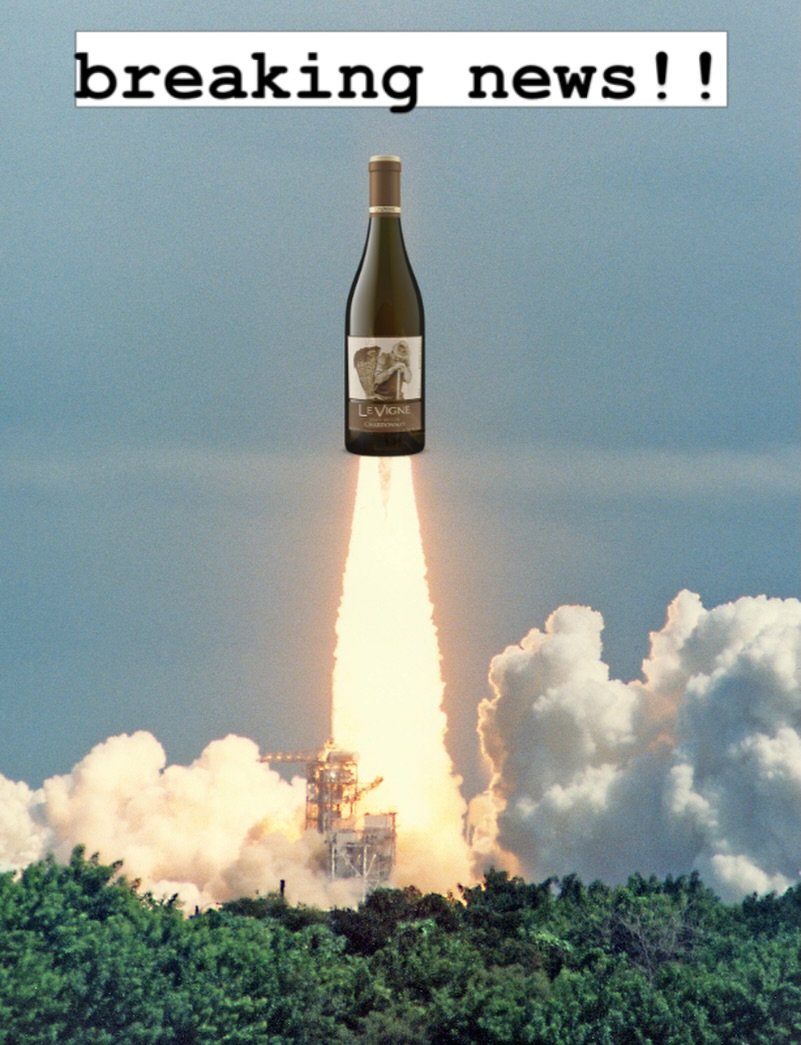 Houston, we have a pour&hellip;🚀🍷

ICYMI&hellip;our Estate Chardonnay officially made history today as the first bottle of wine to go on a mission around the moon!

Selected for its stellar balance and out-of-this-world flavor profile, this bottle 