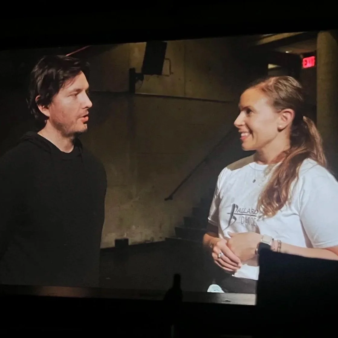 Geometric drawing of an outline square with sections divided by vertical, horizontal, and diagonal lines.