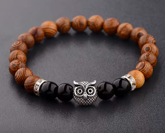 Owl of Shadows Bracelet