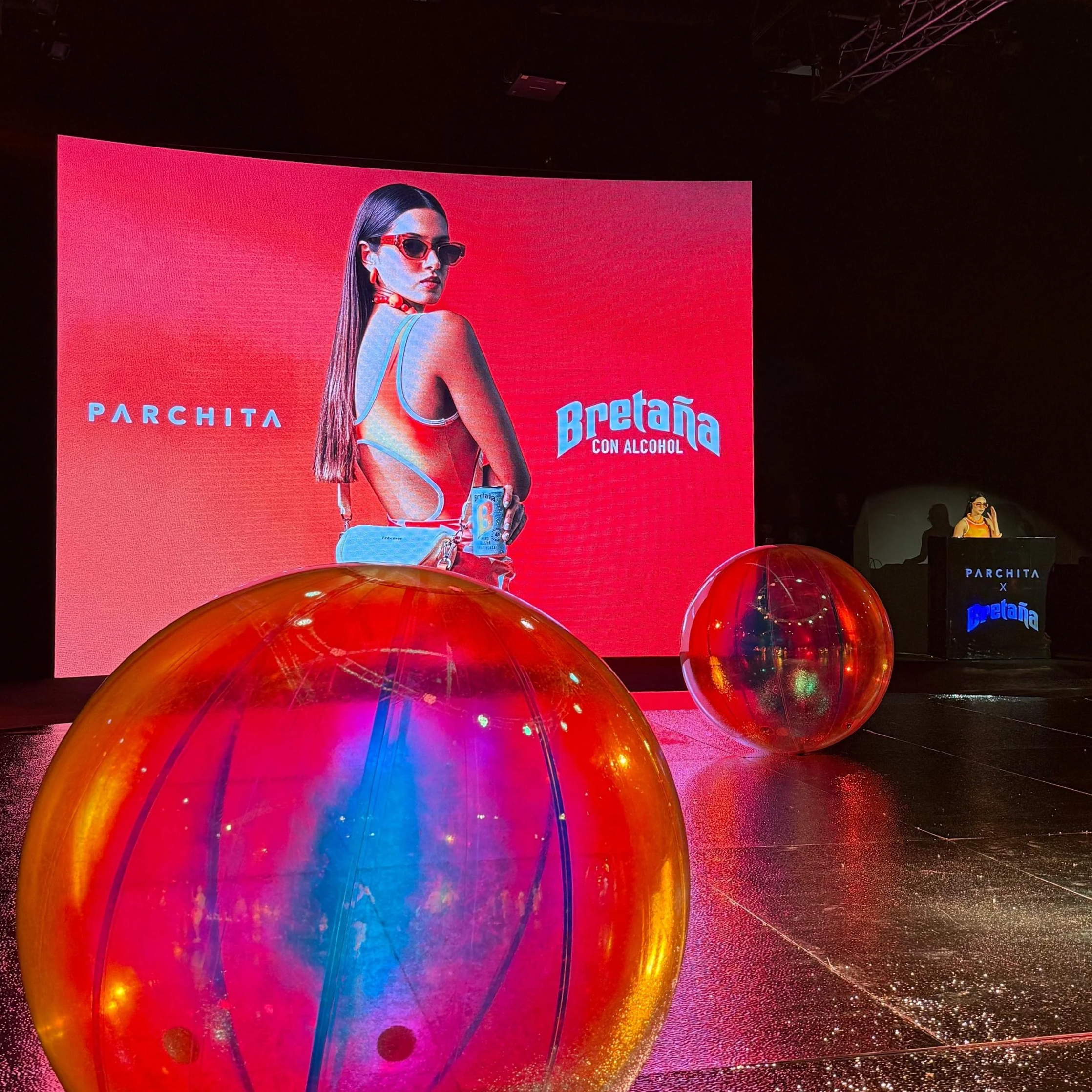 pasarela diseño escenografía Parchita x Bretaña colombiamoda