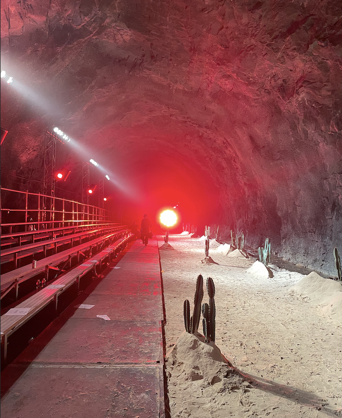 Producción y logística pasarela arkitect Colombiamoda