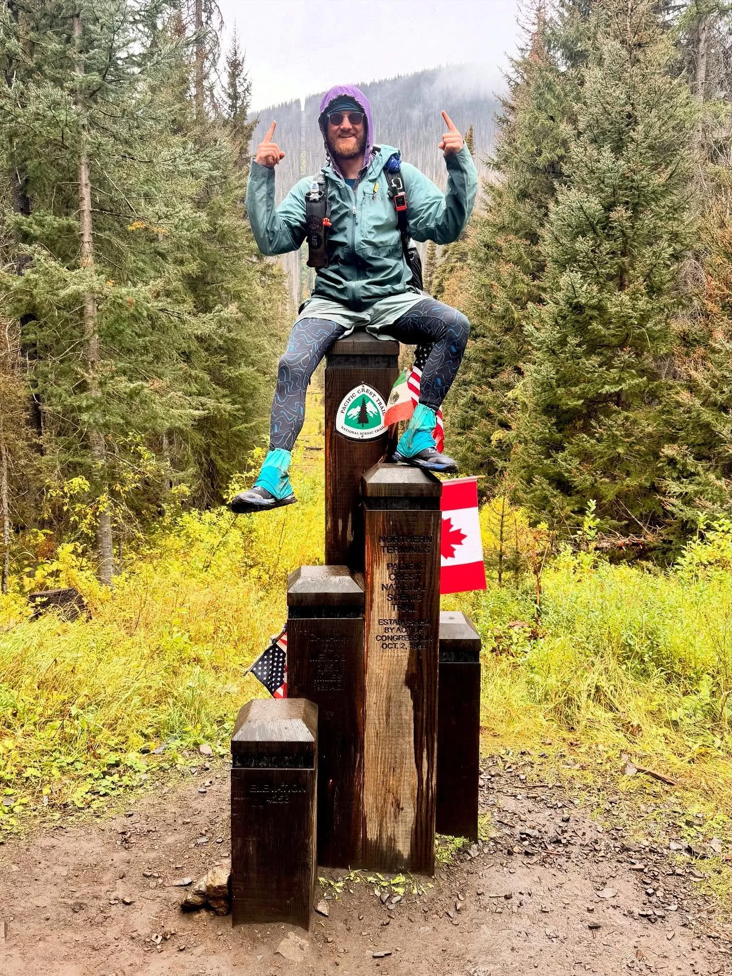 PCT: WA Section L - Hart&rsquo;s Pass to Canadian Border to Rainy Pass (SOBO)

Well I made to Canada but now I hike South😅

After deciding to hop up to the border and hike WA southbound, I spent a few days off trail with my parents and then road tri