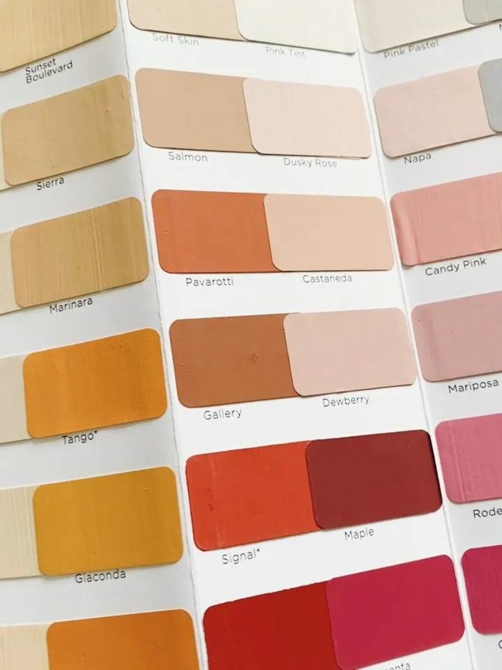 Not sponsored&hellip; just completely in love with the package that arrived today!! Possibly one of the most beautiful selections of colours &mdash; and every swatch is hand-painted for @lakeland_paints colour charts 🌈

I am currently sampling paint