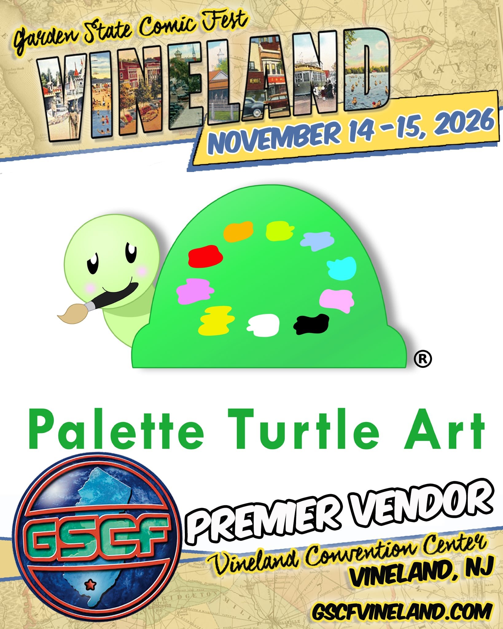 Palette Turtle Art