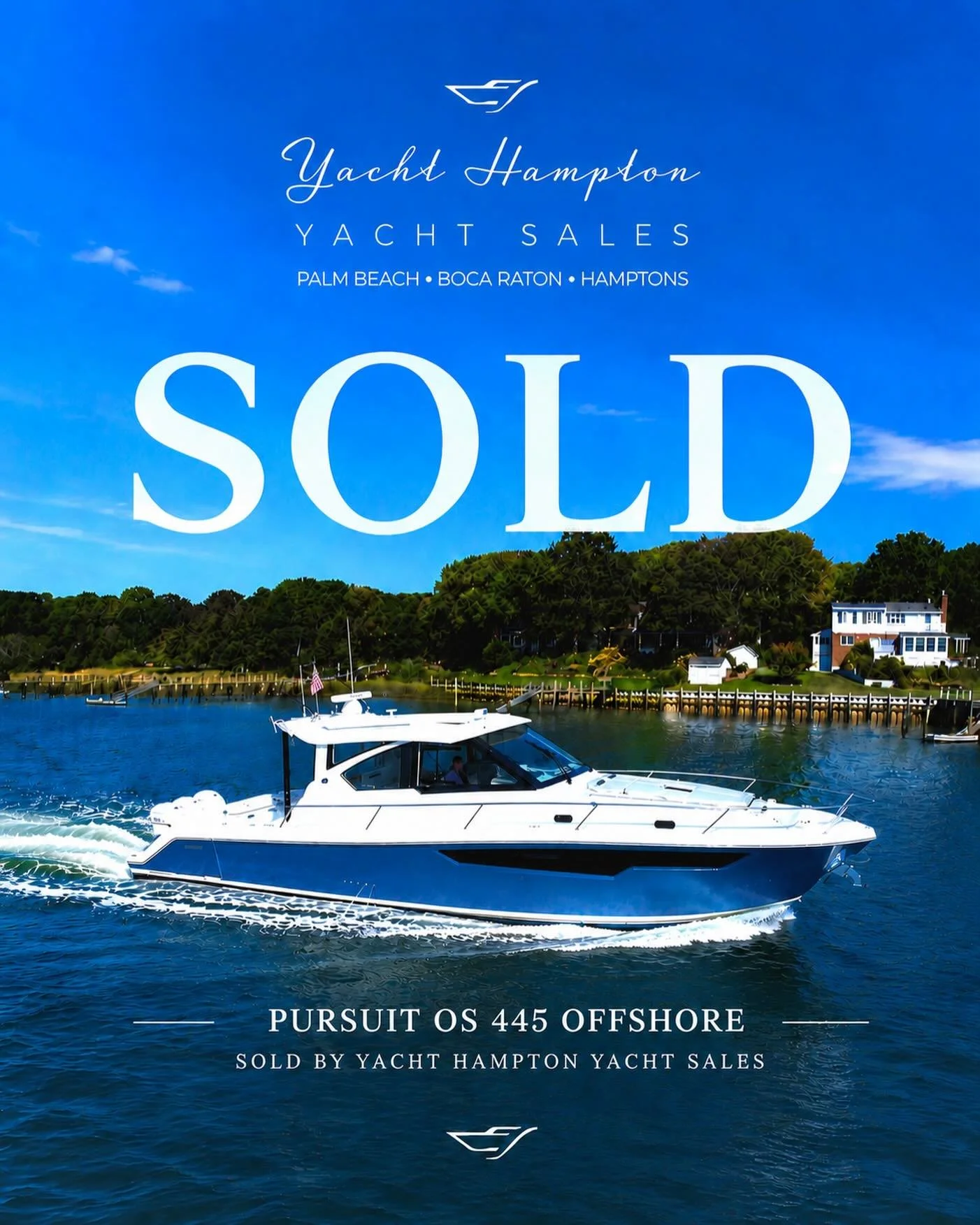 SOLD | 2023 Pursuit OS 445 Offshore

Another successful closing by Yacht Hampton Yacht Sales. Congratulations to the new owners of this stunning Pursuit OS 445 Offshore &mdash; a perfect blend of luxury, performance, and offshore capability.

📍 Boca