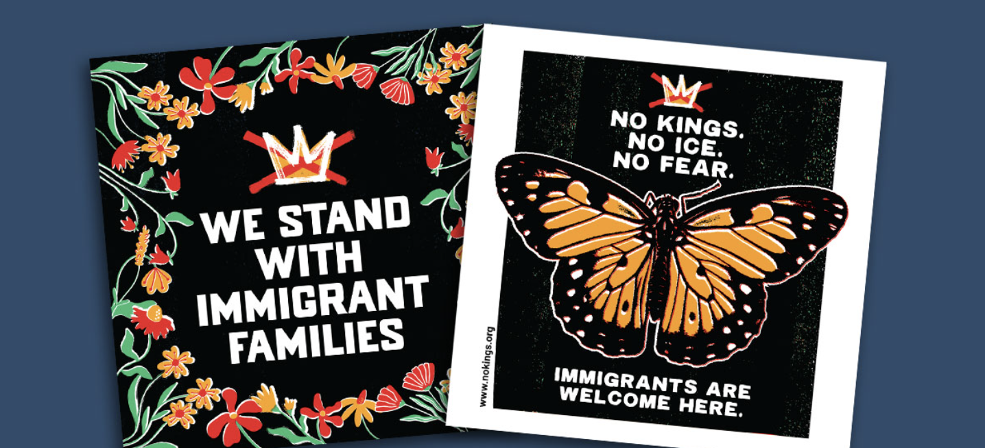 Support immigrants in your community with signs of solidarity