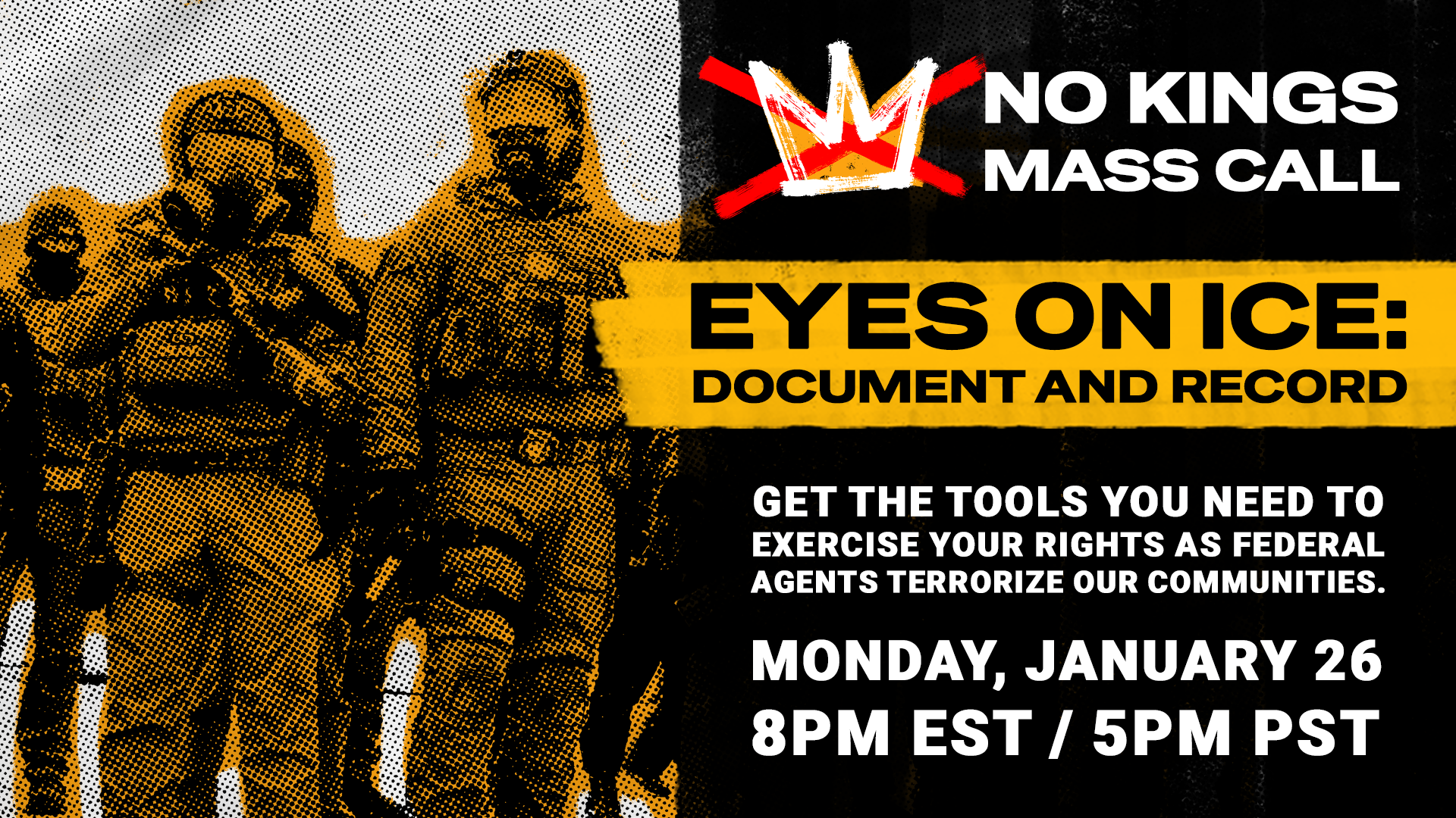 Eyes on ICE: Document and Record