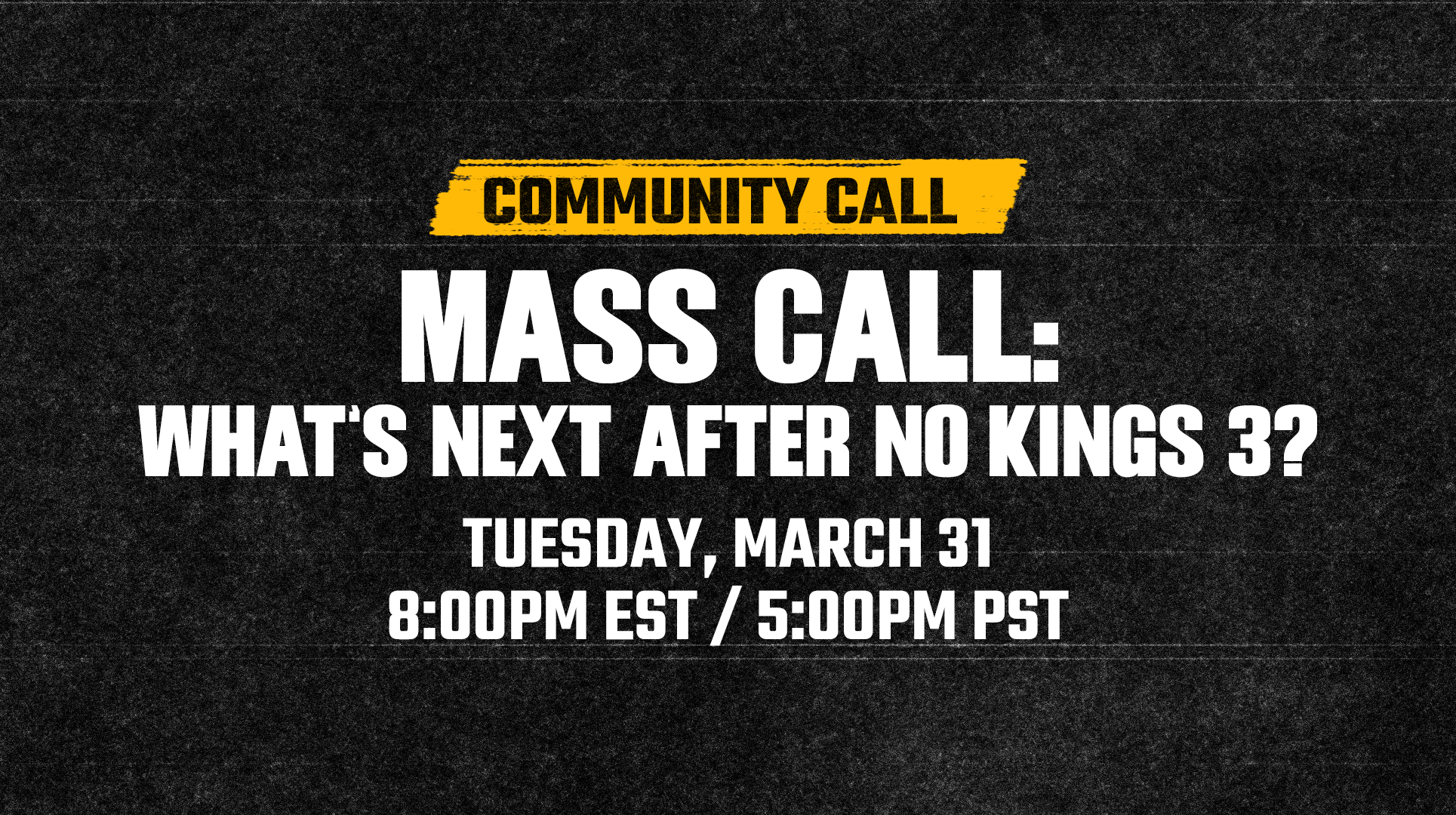 What’s Next After No Kings 3?