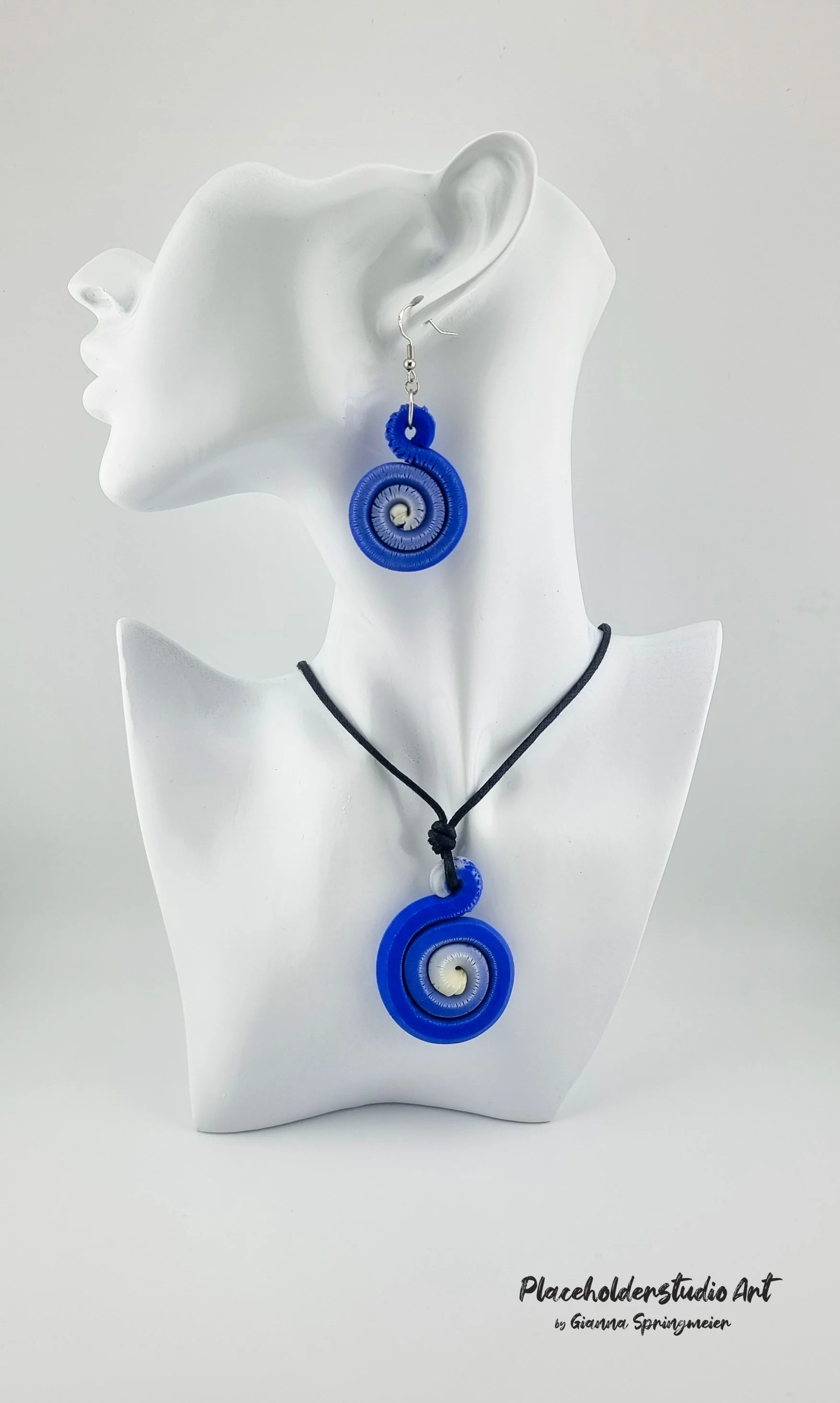 Schmuckset „Lichtspiralen“