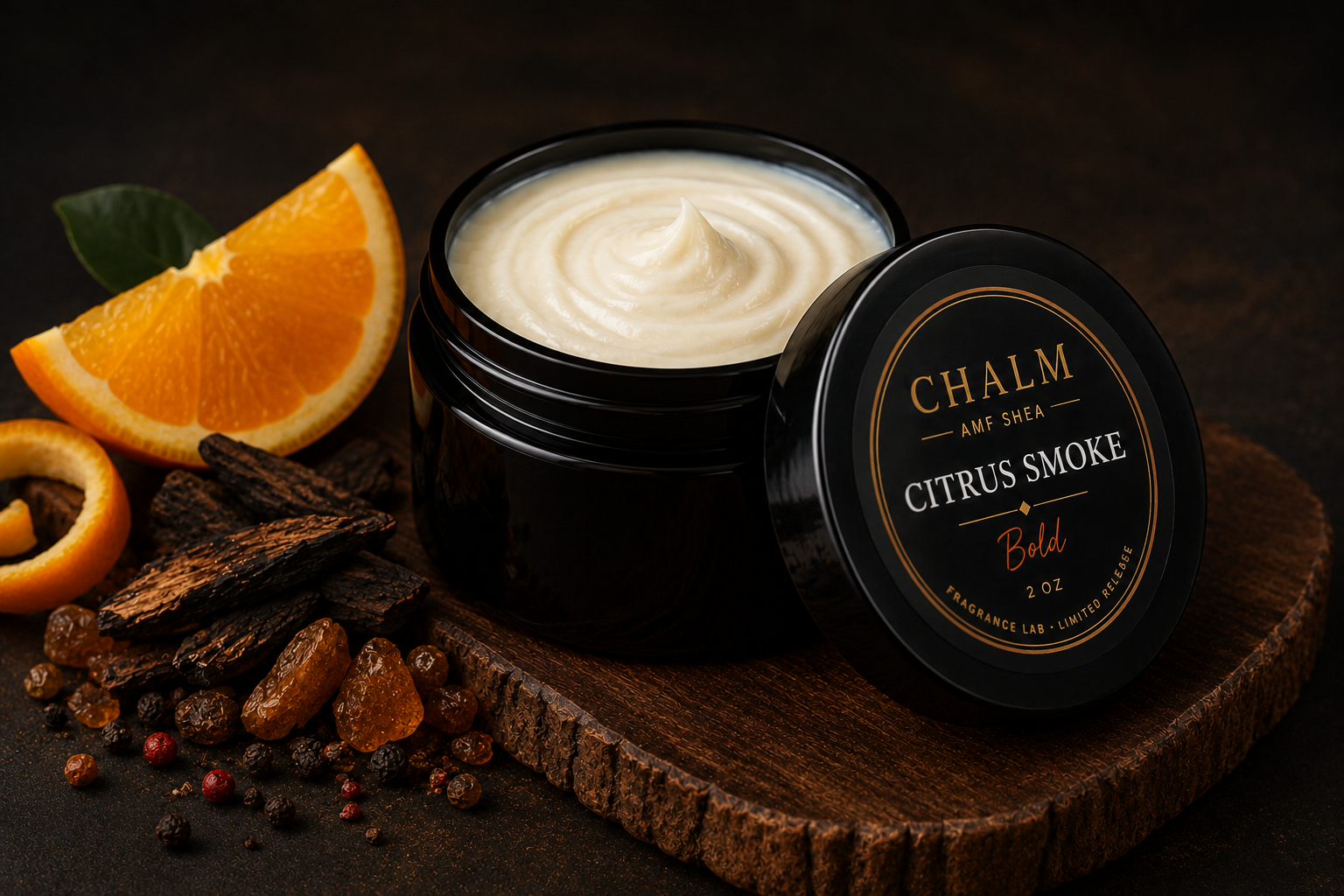 Citrus Smoke Whipped Shea Butter