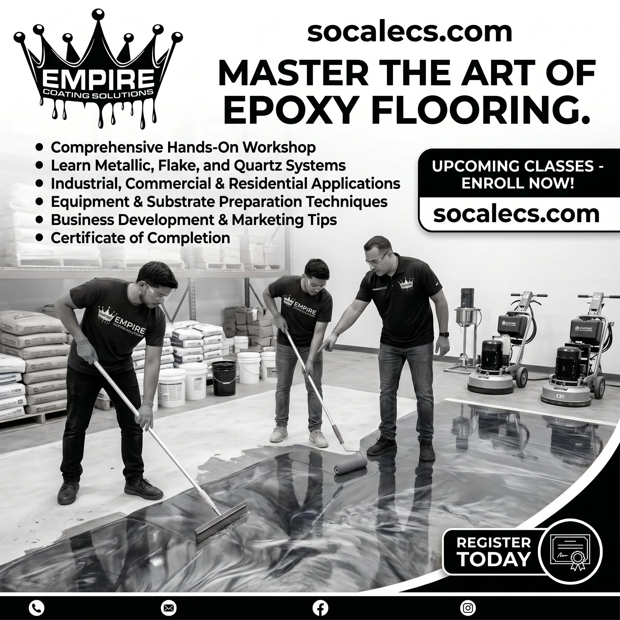 June 25-26th Epoxy Training