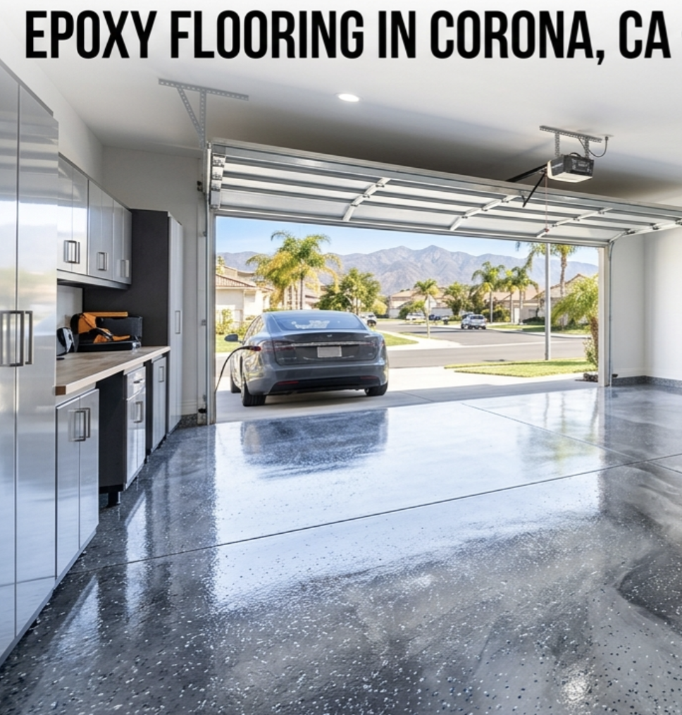 Epoxy Flooring in Corona, CA — Empire Coating Solutions
