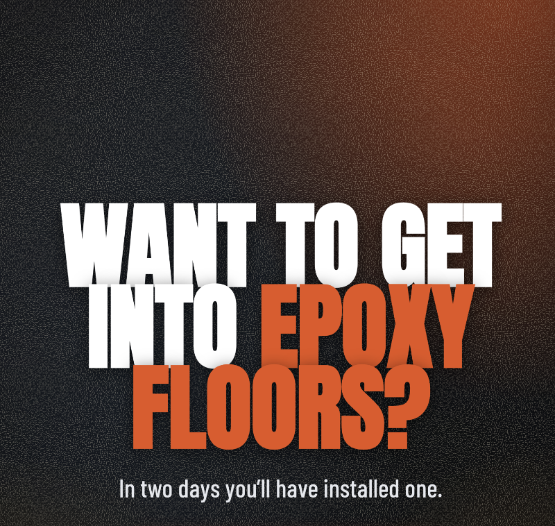 2-Day Epoxy & Concrete Coating Certification