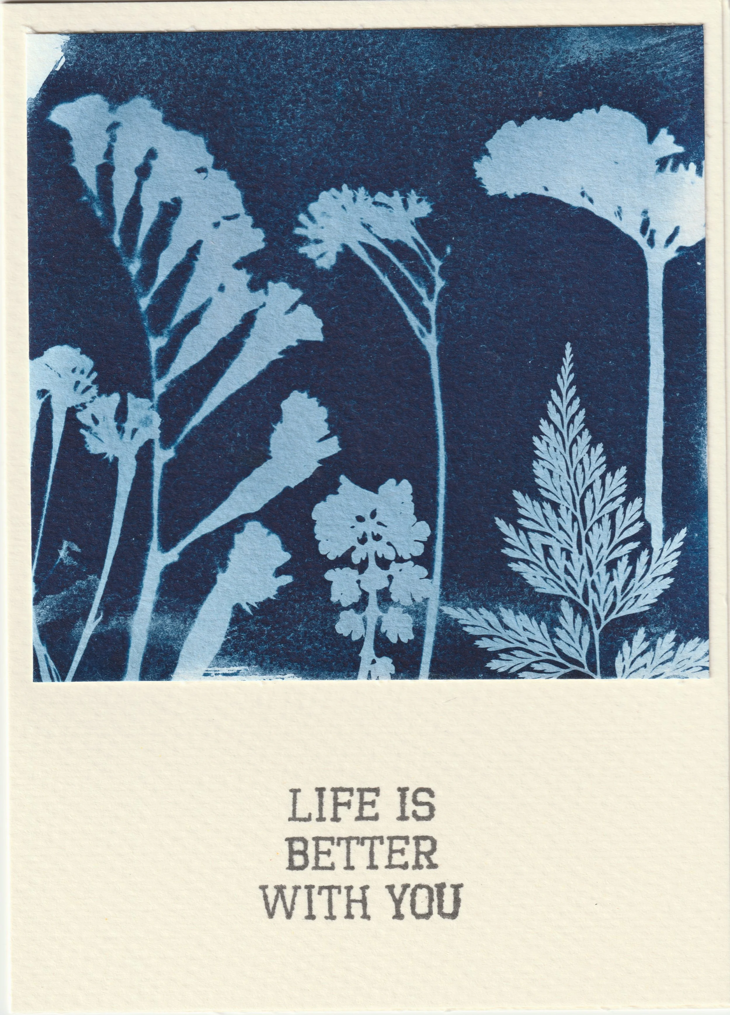Life is Better with You Card