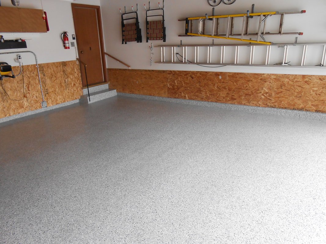  Epoxy garage floor coating services in West Michigan 