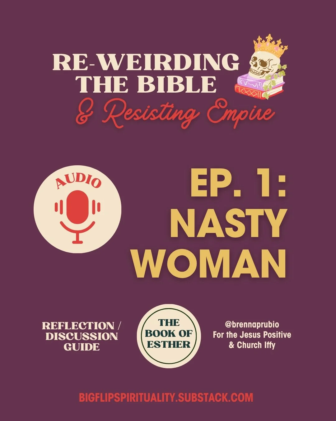 Me &amp; Tom Clancy (the Jack Ryan guy), Jedi mind tricks, the Bible as burlesque, and honoring &ldquo;the sacred no.&rdquo;

Episode 1 of Re-weirding the Bible and Resisting Empire, &ldquo;Nasty Woman,&rdquo; is available on my blog! Comment NASTY i
