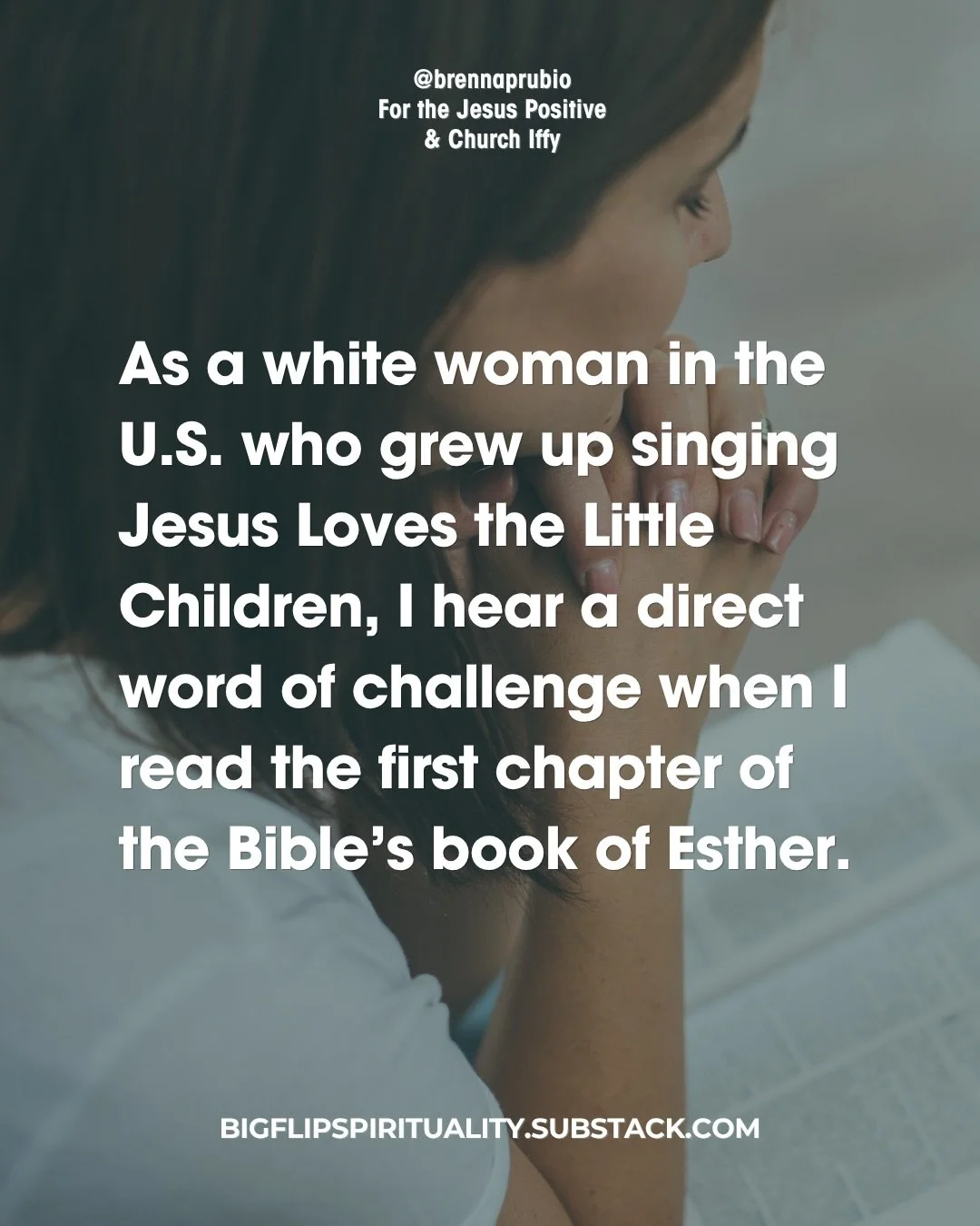 A heartfelt &ldquo;it&rsquo;s time&rdquo; to fellow white women in America who love Jesus and have not yet said no to the violence of our current government and the many heresies of Christian nationalism.

Thanks to @clairemckeeverburgett for the phr