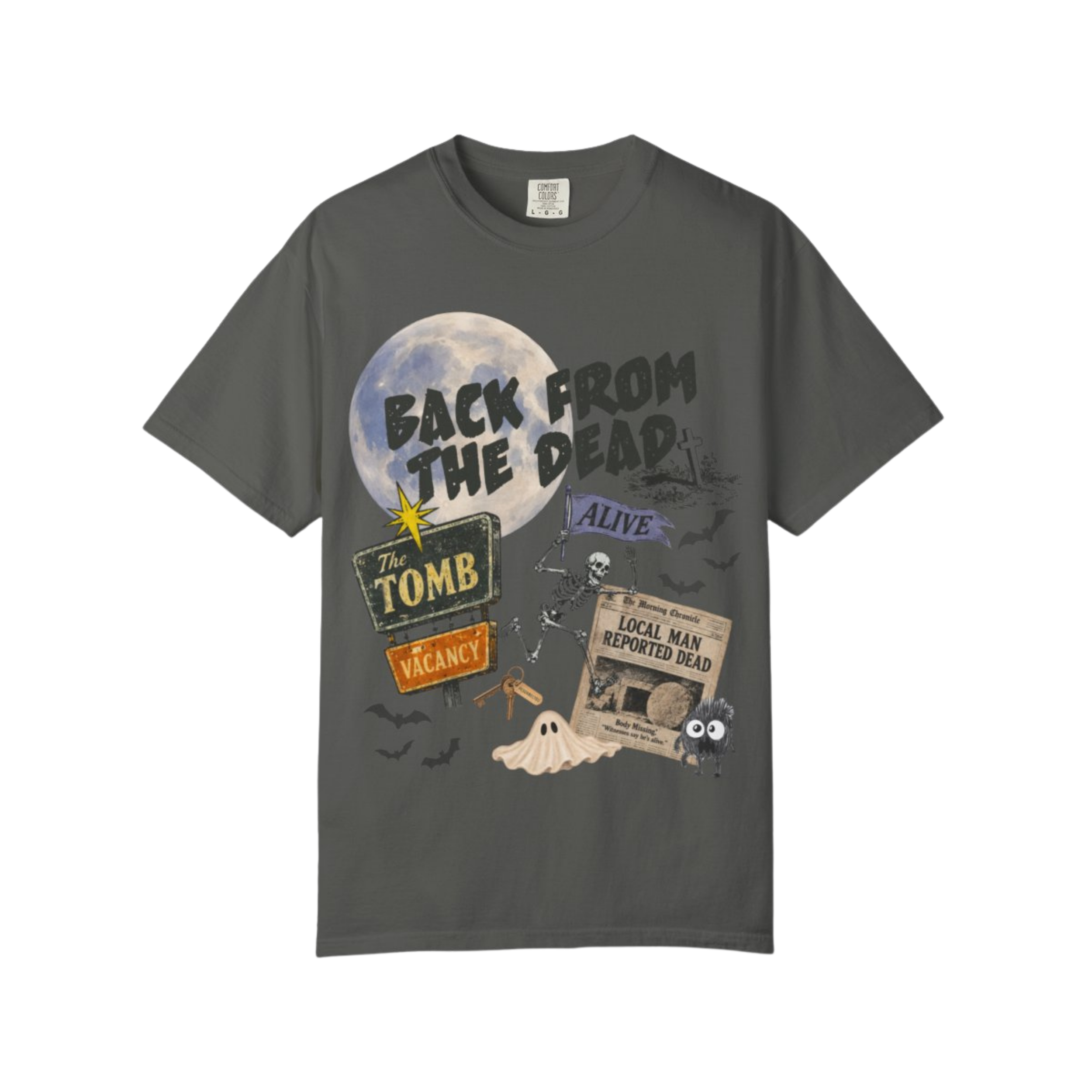 Back From The Dead Oversized Tee