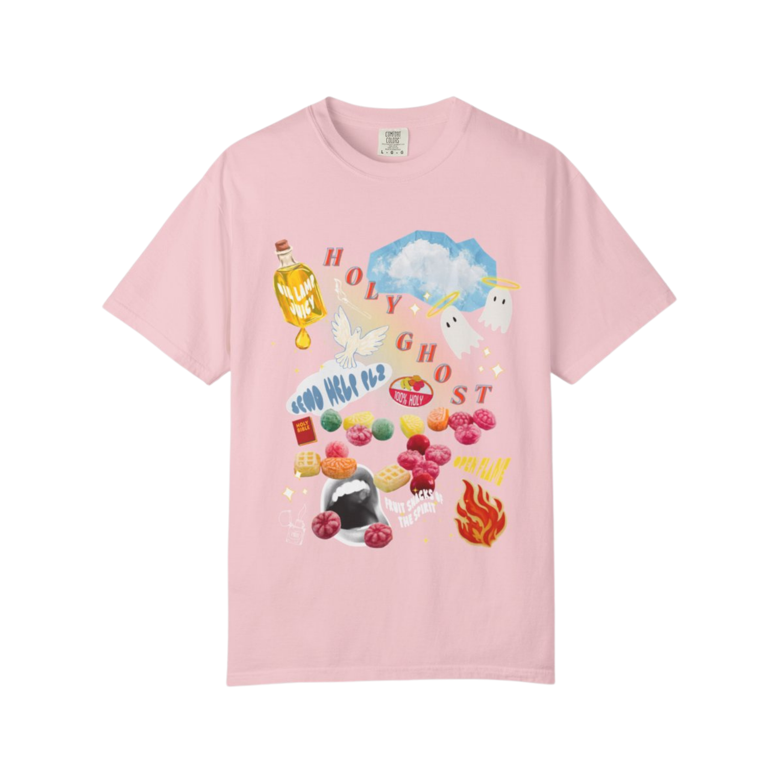 Holy Ghost Charms Oversized Tee