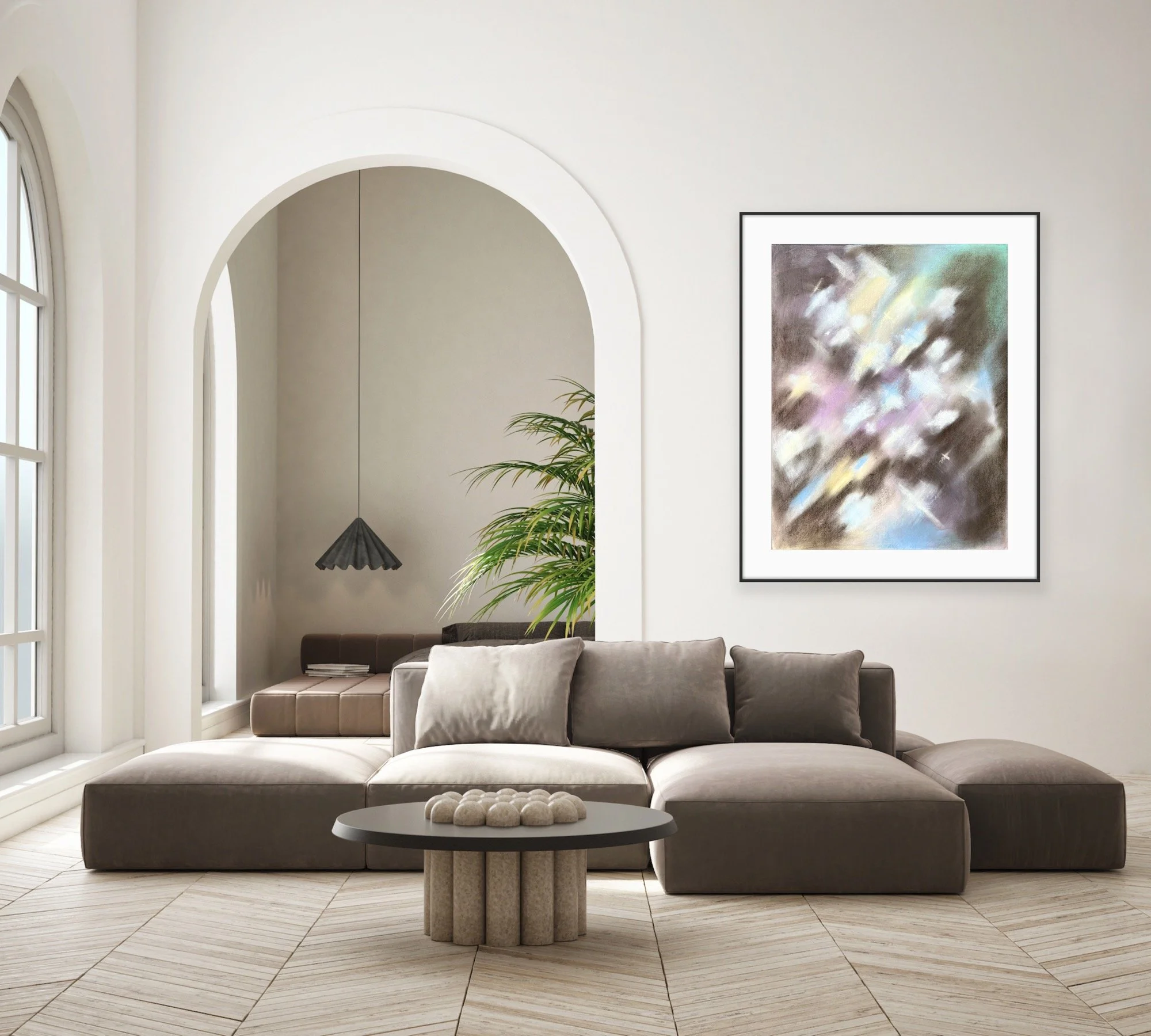 Faith-based wall art showing emotional healing and biblical grief comfort