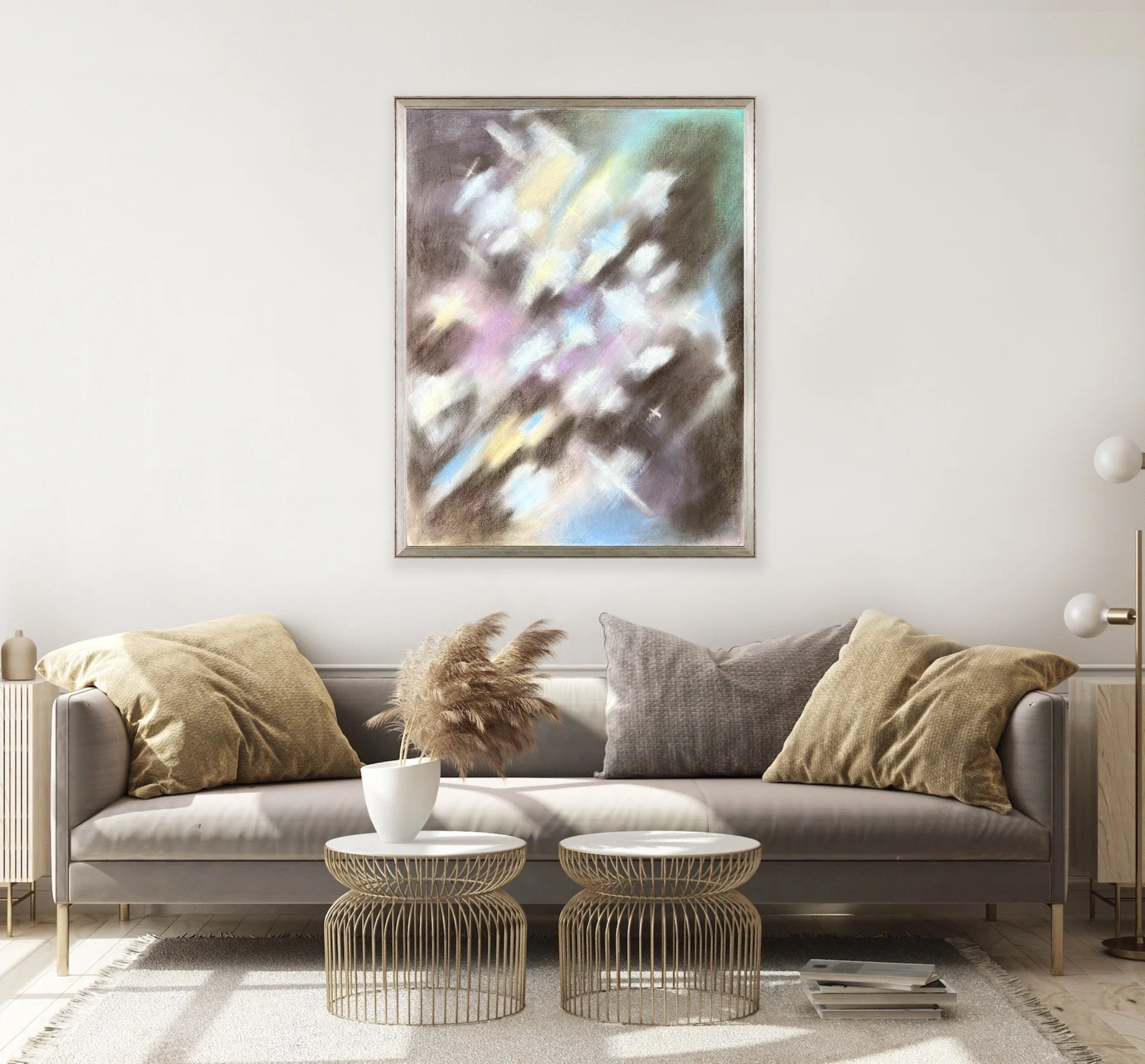 Faith-based wall art showing emotional healing and biblical grief comfort