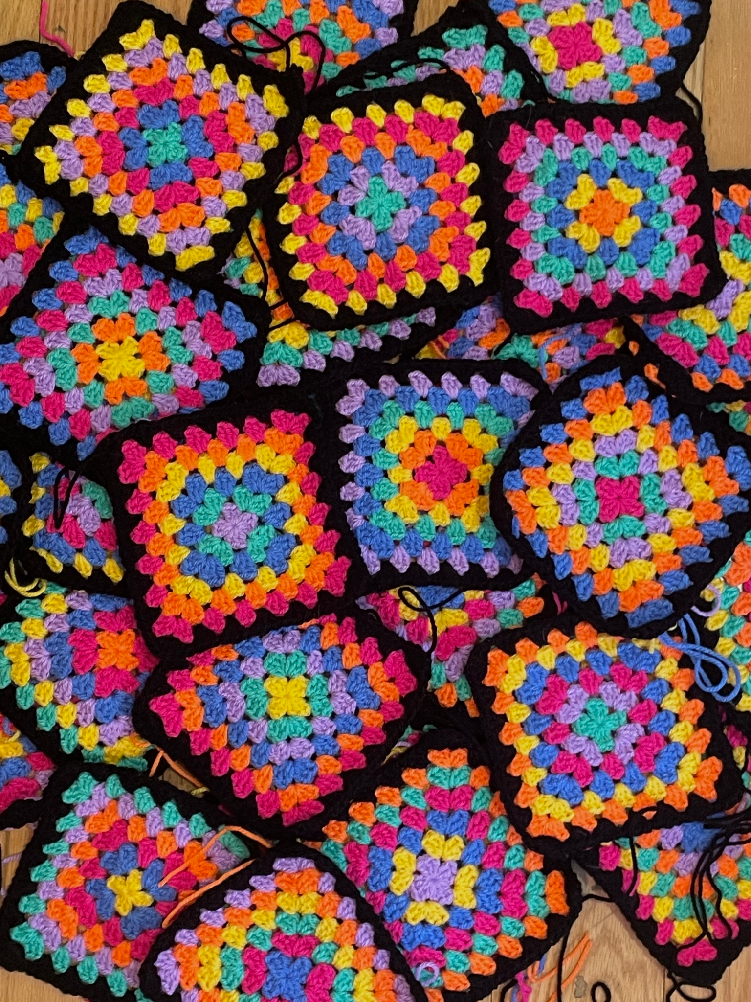 Crochet II: Granny Squares, Saturday 8/15