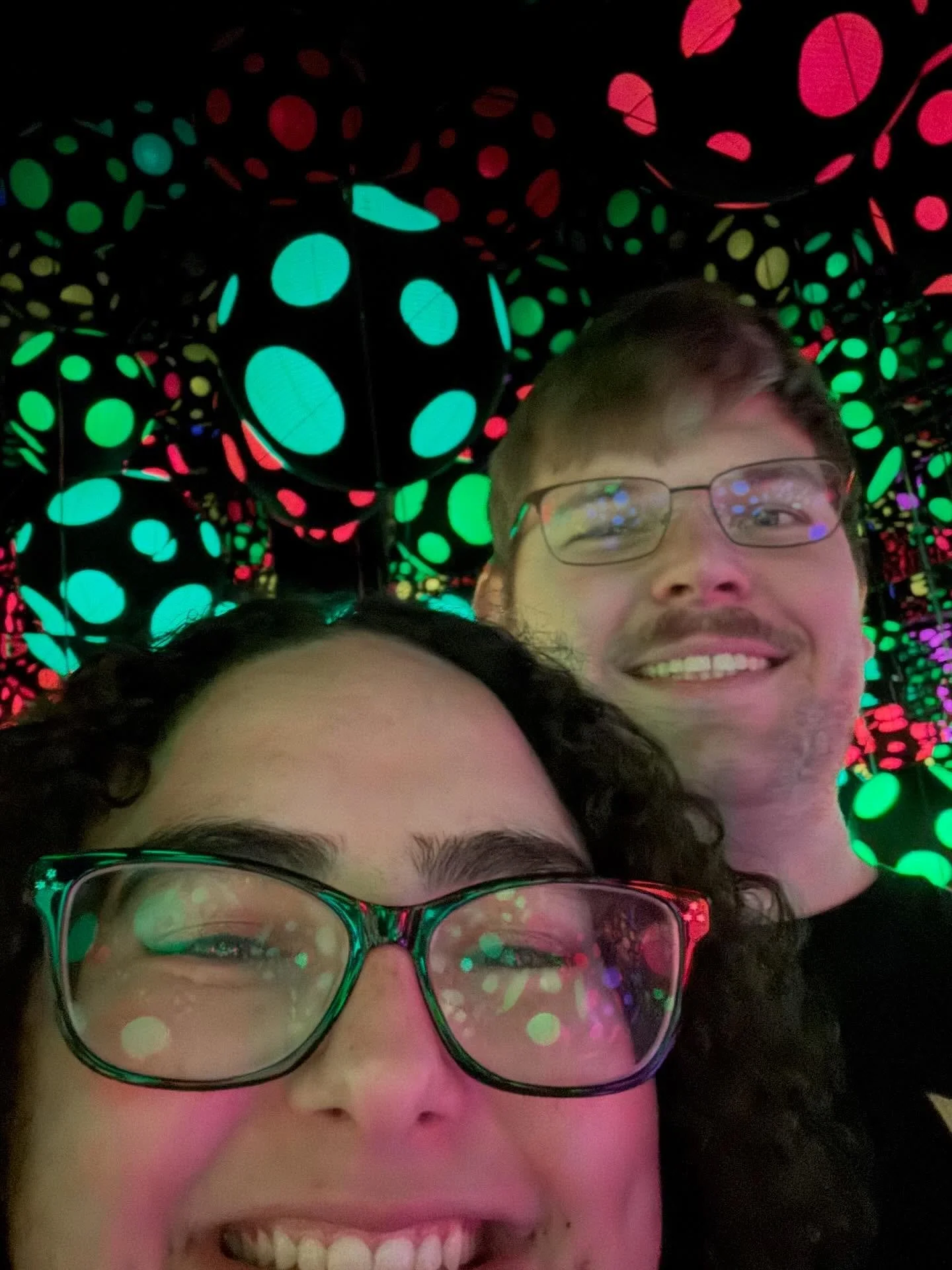 The Yayoi Kusama at the Buffalo AKG Art Museum was so beautiful to see!