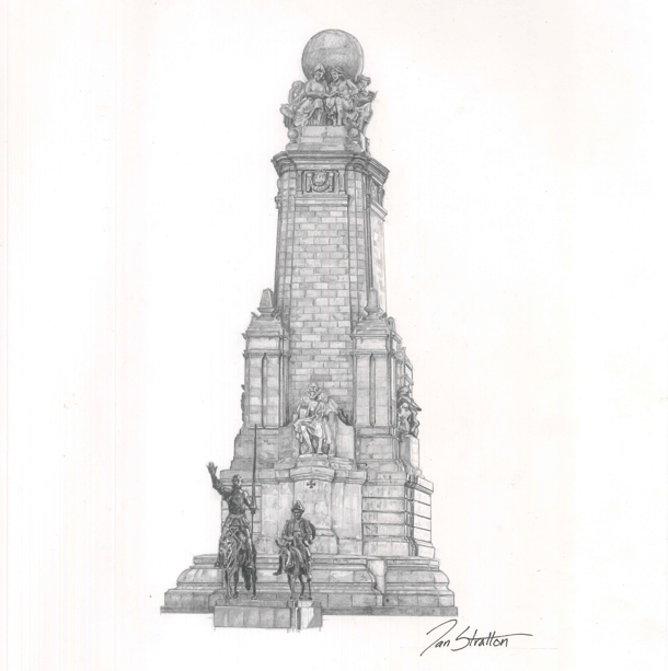 "Monumento Cervantes" - Prints