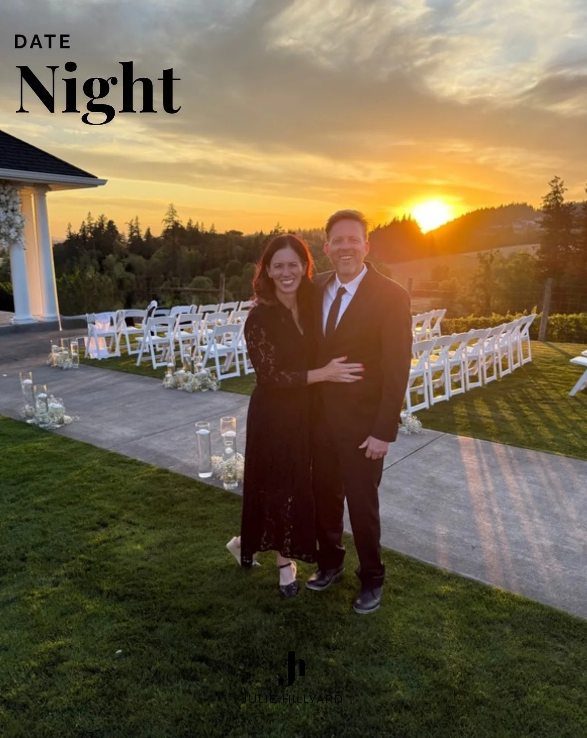 We used to go on dates all the time. These days, it happens less frequently and I feel it. This beautiful wedding was our date night and it reminded me why WE got married—why I picked him. The struggle—when life gets “real,” d
