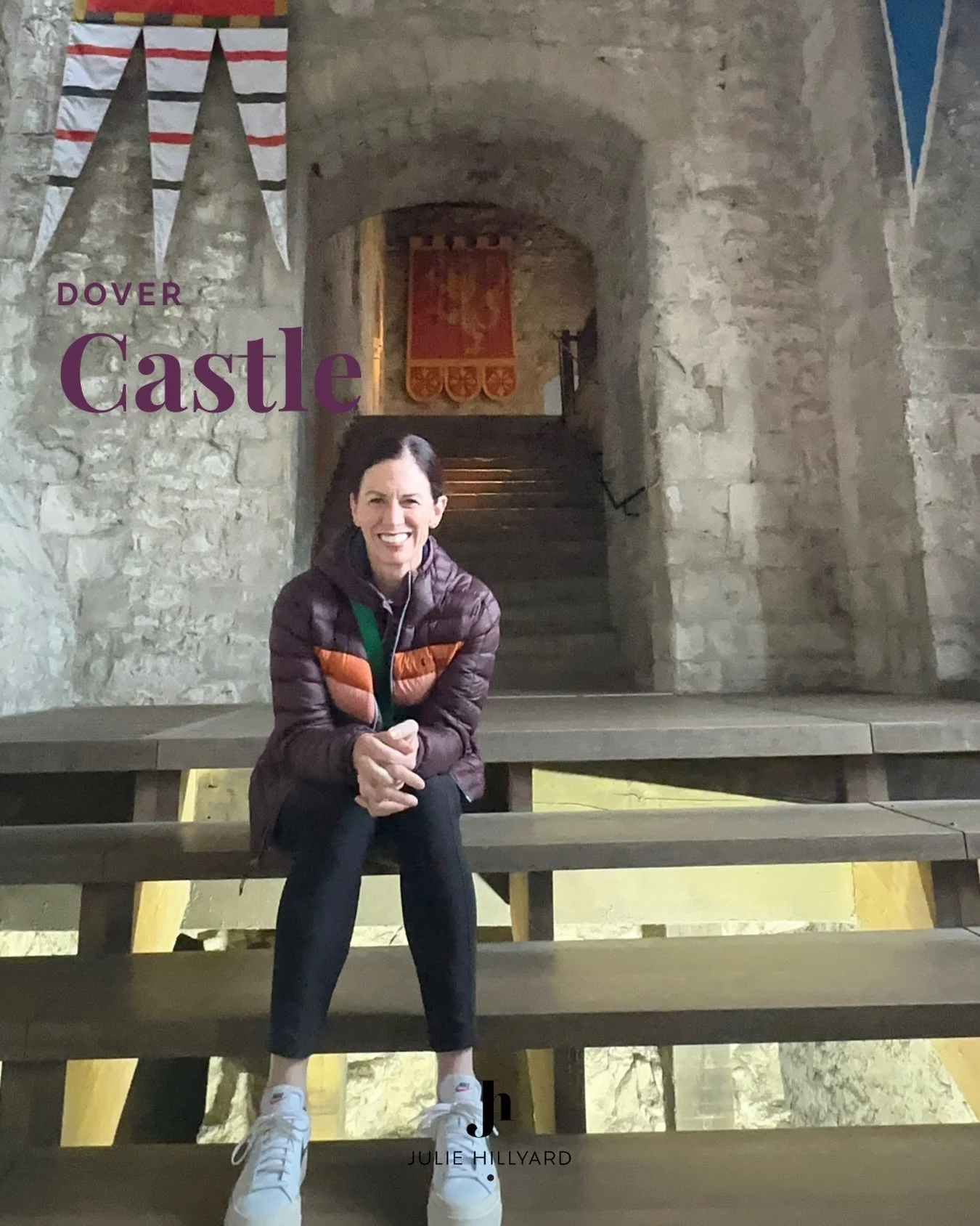 Todd took this picture of me inside Dover Castle. This place is described as having a &ldquo;layered history&rdquo; and as you study about it, that is the perfect word!

I also feel like that perfectly describes us&mdash;we come into our relationship