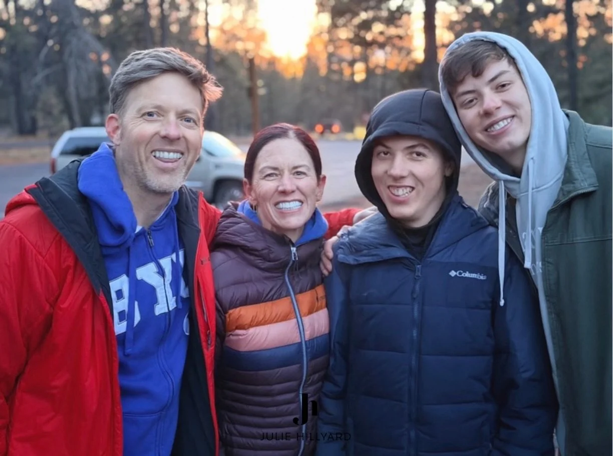 Rejoicing in one of the first pictures ever where Matt has fully and genuinely smiled on command! It&rsquo;s a miracle!

#OurSweetSpot #TalkToConnect #IntentionalConversations #CouplesWhoGrow
#FlipBookForConnection #JulieHillyard #CommunicationIsConn