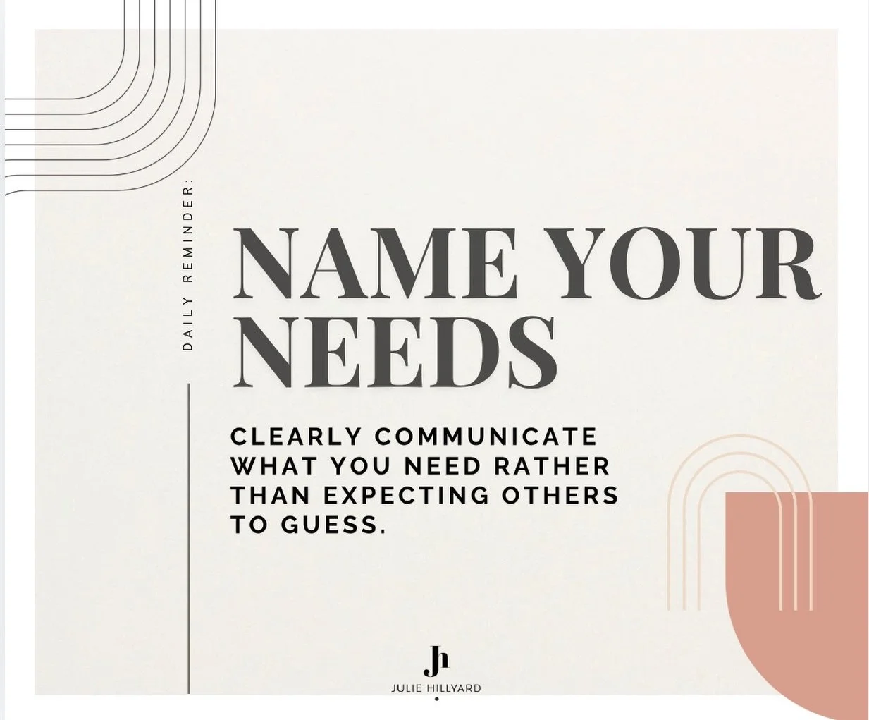 Todd and I did &ldquo;preventative therapy&rdquo; early on in our marriage. One thing we discovered was how bad I am at expressing or even knowing my own needs. And then I&rsquo;m disappointed when Todd doesn&rsquo;t mind-read and meet said mystery n
