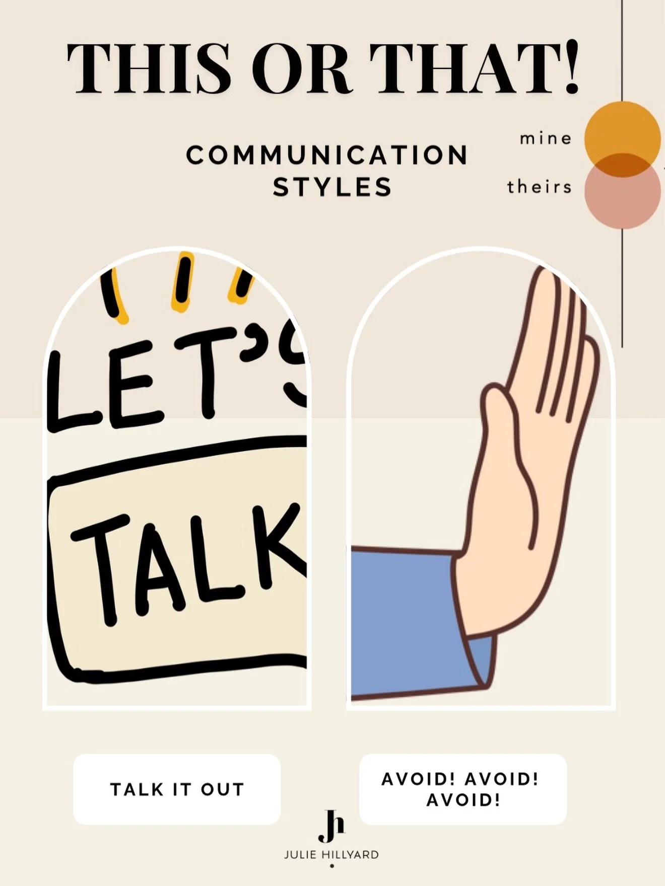 Are most of us engagers or avoiders? Which is your style? Click in comments

#OurSweetSpot #TalkToConnect #IntentionalConversations #CouplesWhoGrow
#FlipBookForConnection