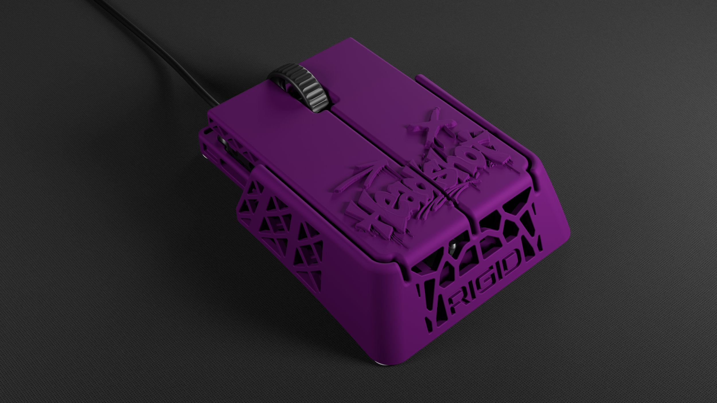 CLR1 Purple Gaming Mouse - Graffiti Edition