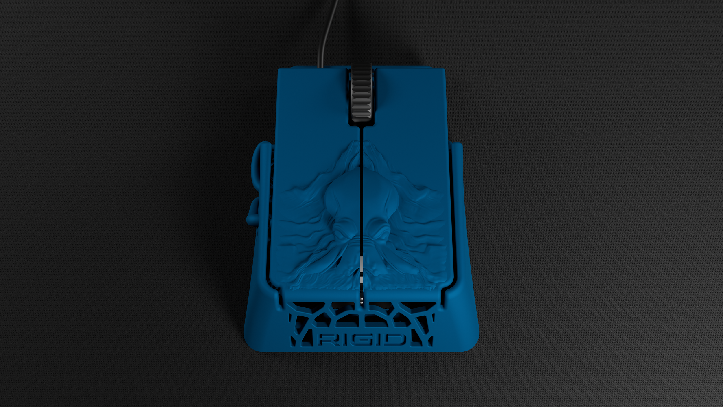 CLR1 Blue Gaming Mouse - Octopus Edition