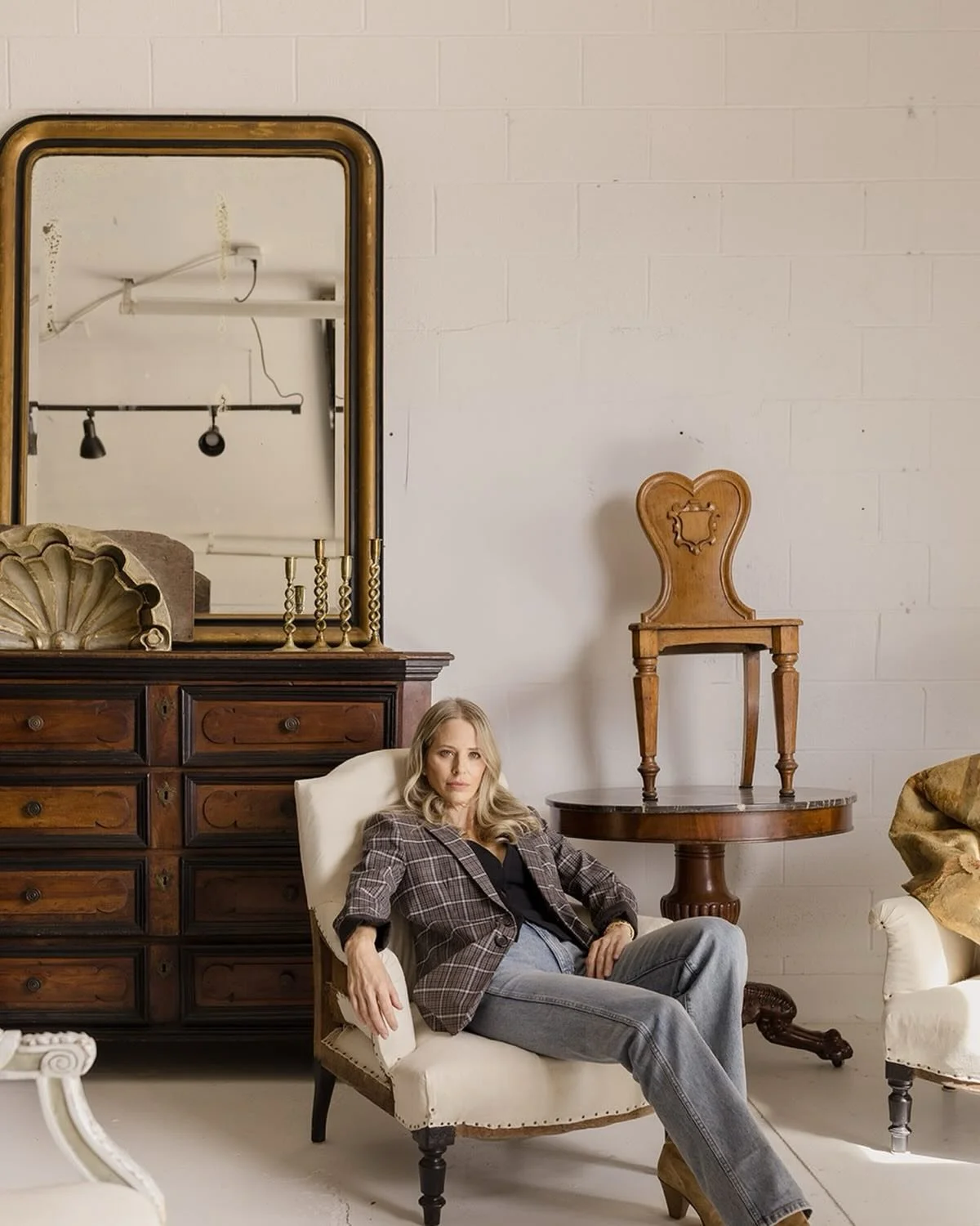 Hi there! If you are new here, welcome, if you are old, thanks for sticking around. I&rsquo;m Virginia. I source and sling European antiques, leaning heavily on the English countryside. 

I&rsquo;ve always been a vagabond at heart &mdash; following i