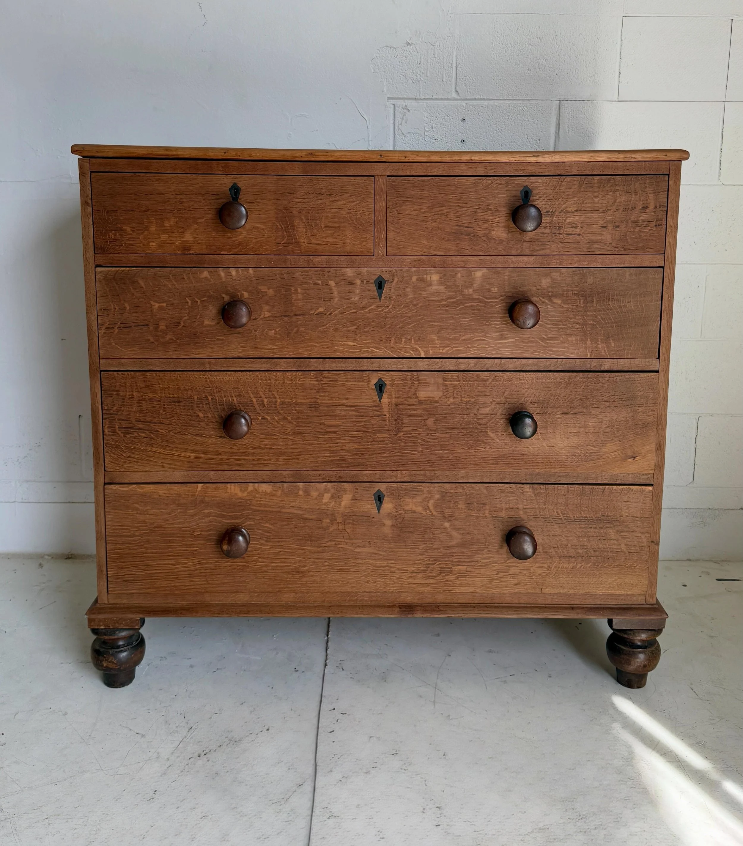 Victorian oak dresser, and truly one of my favorite English forms. I just bought several similar pieces while in England because I&rsquo;m endlessly drawn to their casualness, warmth, and history. Victorian era (meaning these pieces date back to the 