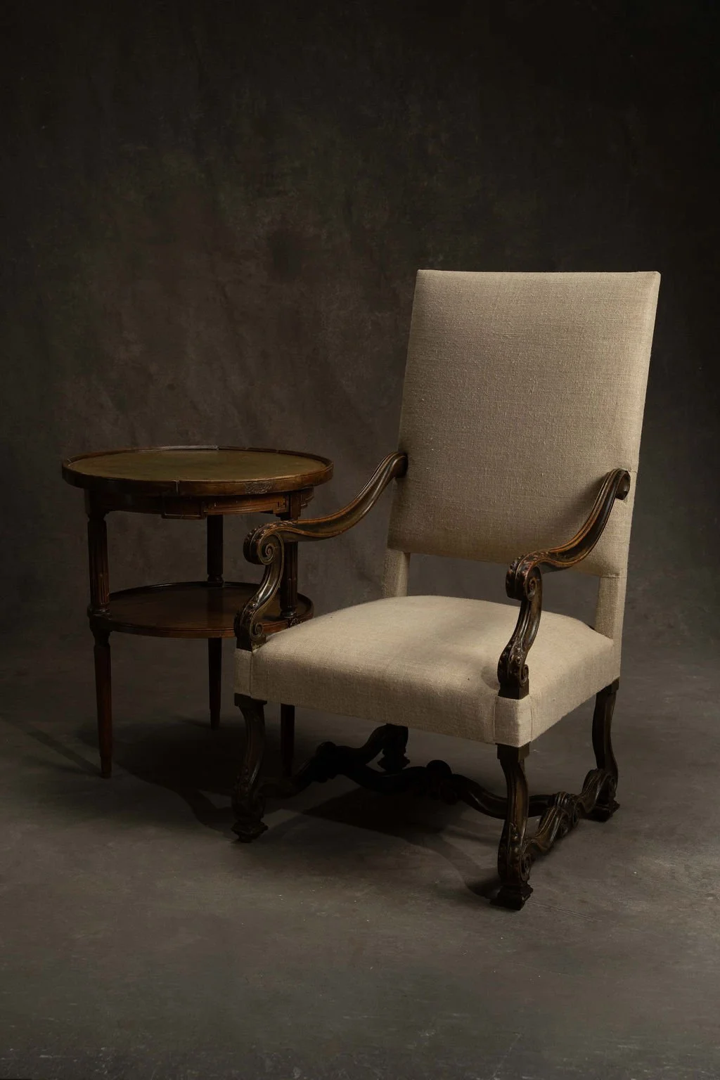 Pair of Louis XIV Os De Mouton Chairs C.1.jpg