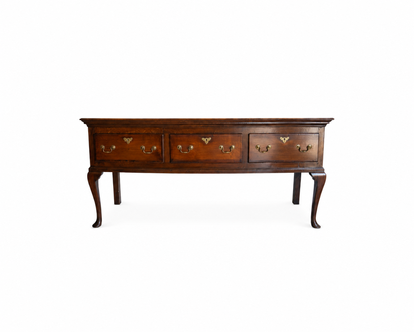Georgian Oak Dresser Base, English, c. 1860
