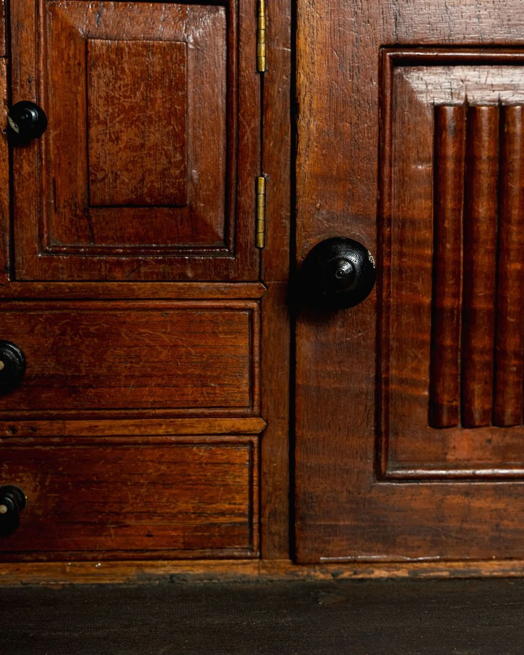 19th Century Teak Campaign Chest4.jpg