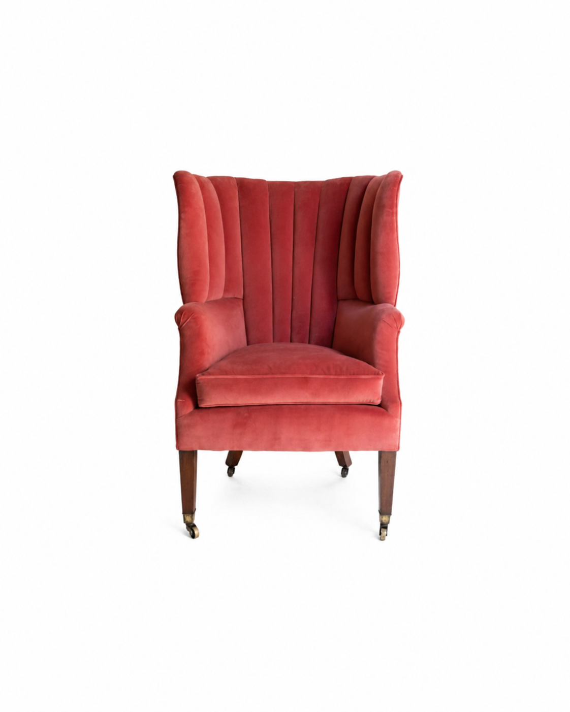 George III Mahogany Barrel Back Armchair, c. 1810