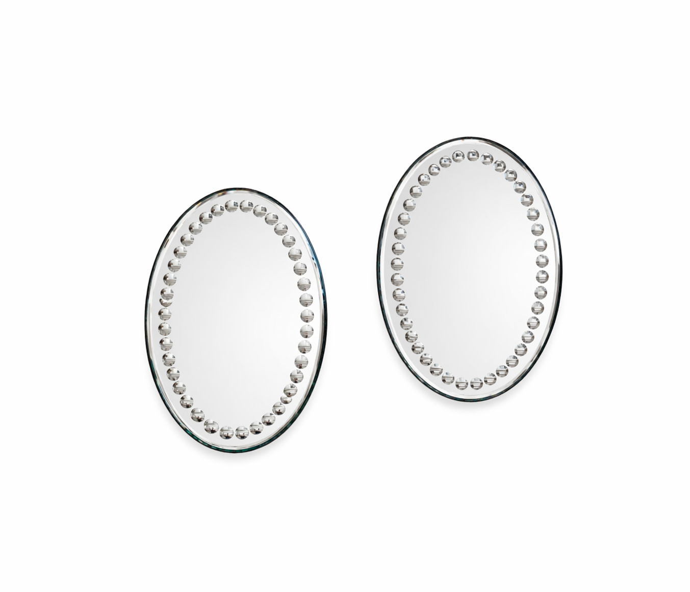 Pair of English Gypsy Mirrors, c. 1890