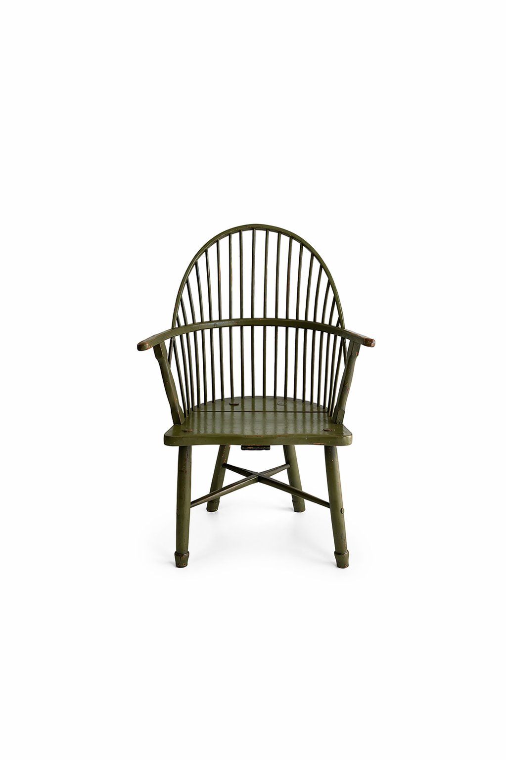 Primitive Stick Back Windsor Chair, c. 1820
