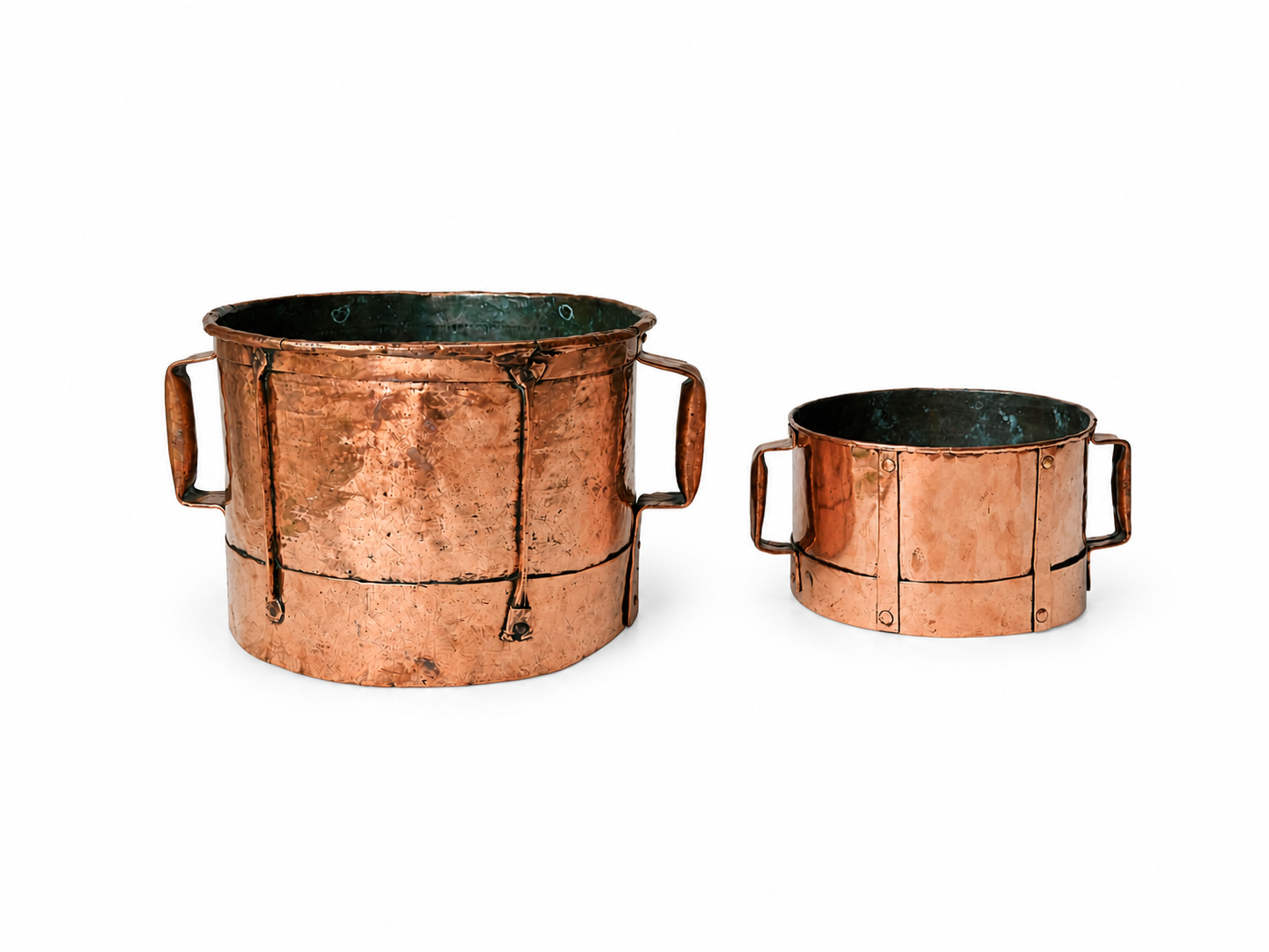Set of Copper Pots