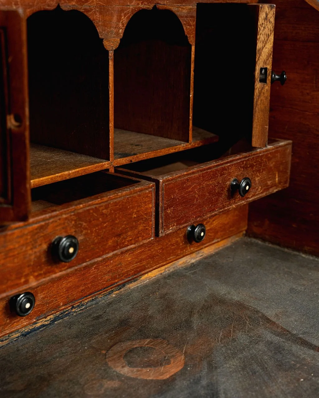 19th Century Teak Campaign Chest5.jpg