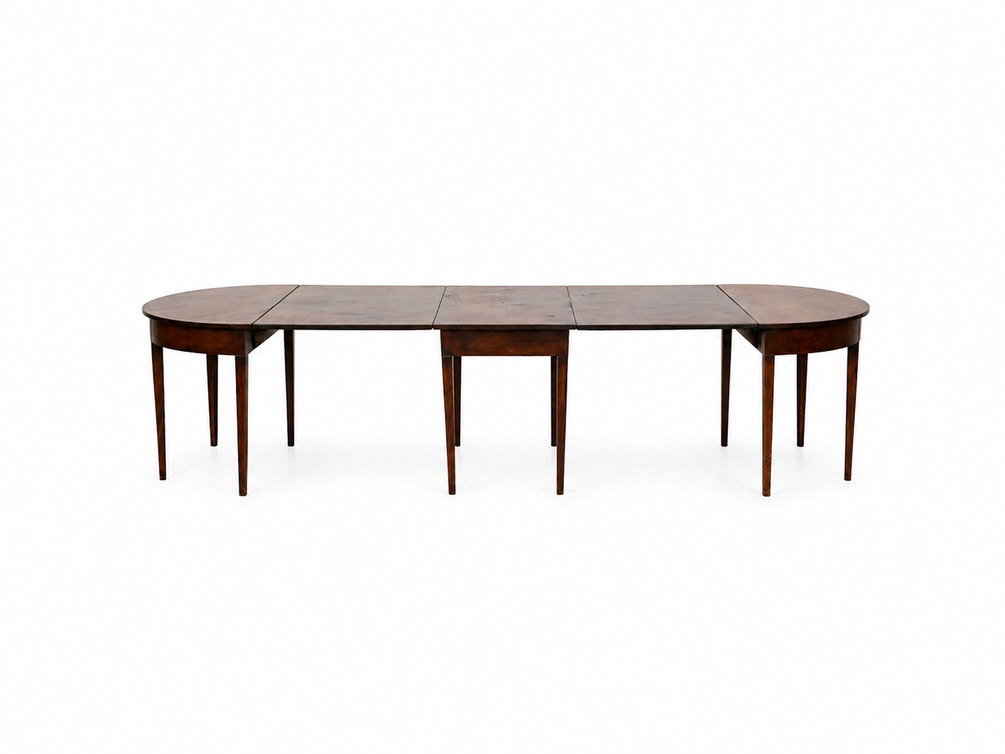 Single Plank English Oak Demilune Tables, c. 1880 Table .png