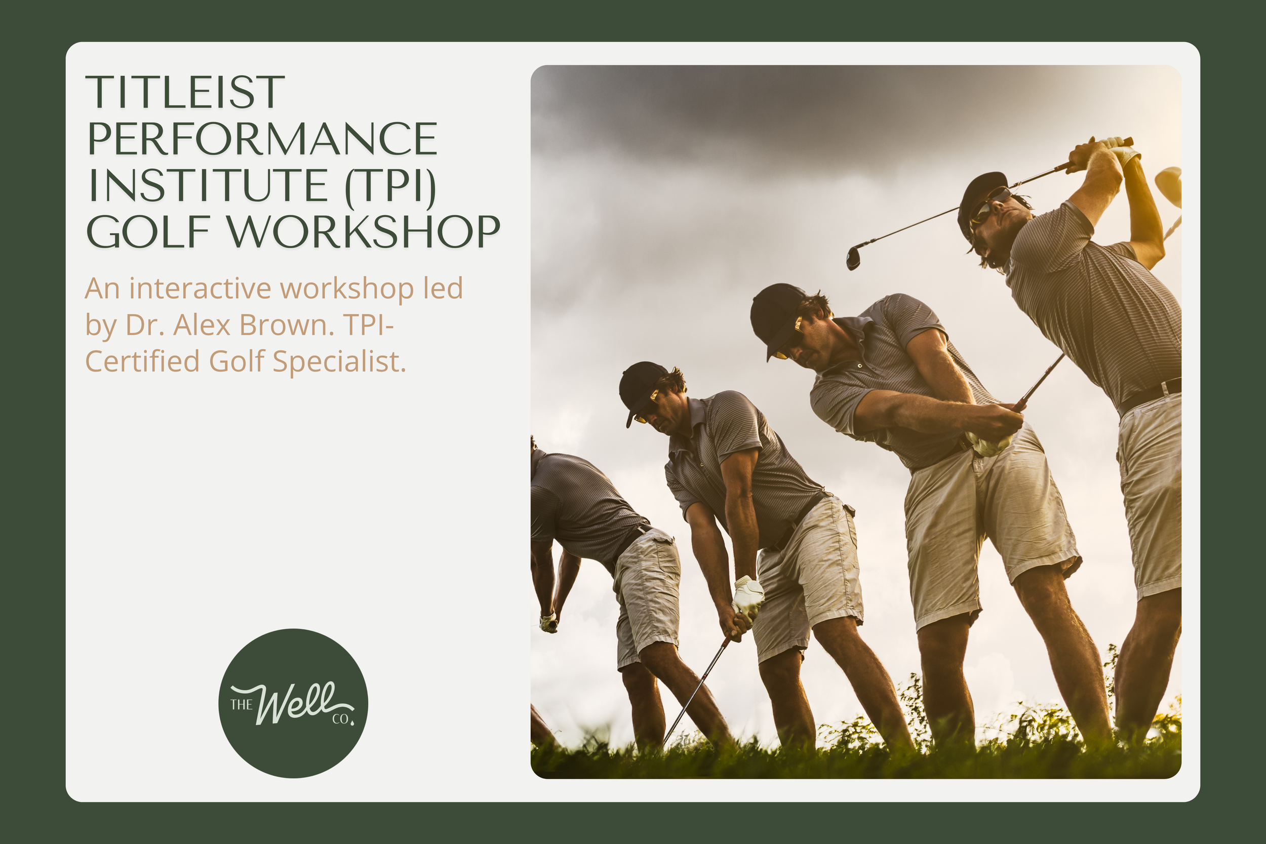 TPI Golf Workshop